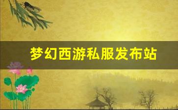梦幻西游私服发布站 (8)