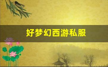 新开sf发布网：好梦幻西游私服(梦幻西游手游) (9)