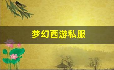 梦幻西游客户端：梦幻西游私服(梦幻西游渠道服官网)