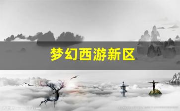 梦幻西游新区(梦幻西游新区等级开放顺序)