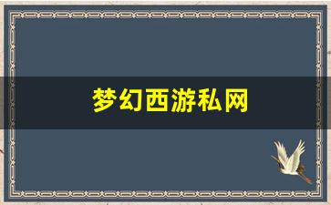 梦幻西游私网(梦幻西游手游吧) (5)